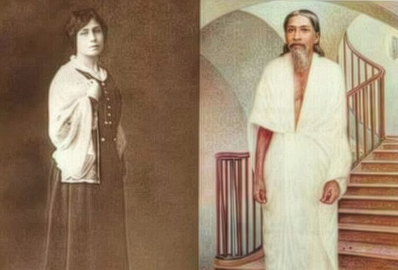The Mother and Sri Aurobindo and Sri Krishna